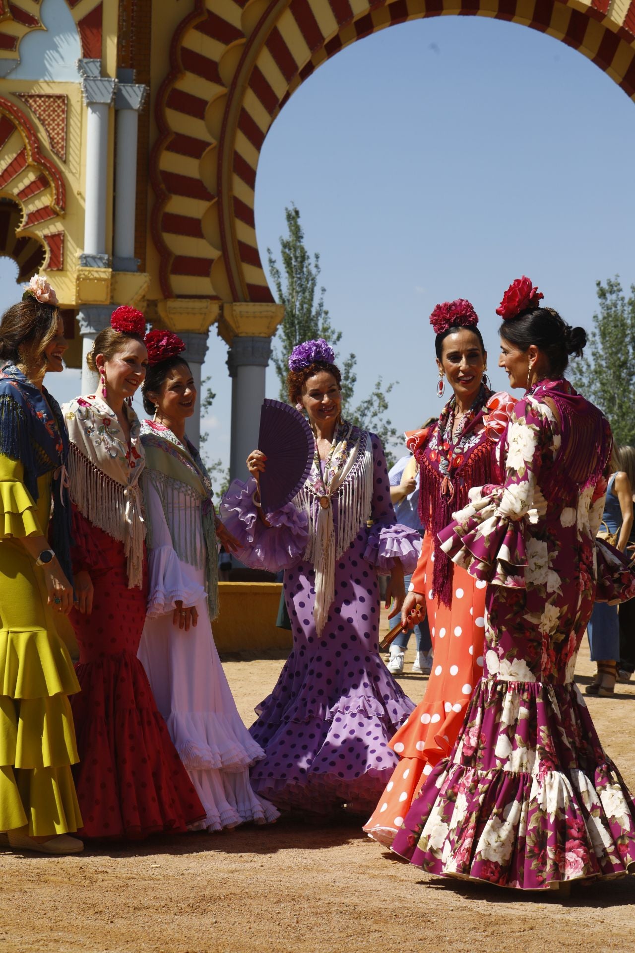 El brillante ambiente del miércoles de Feria en Córdoba, en imágenes