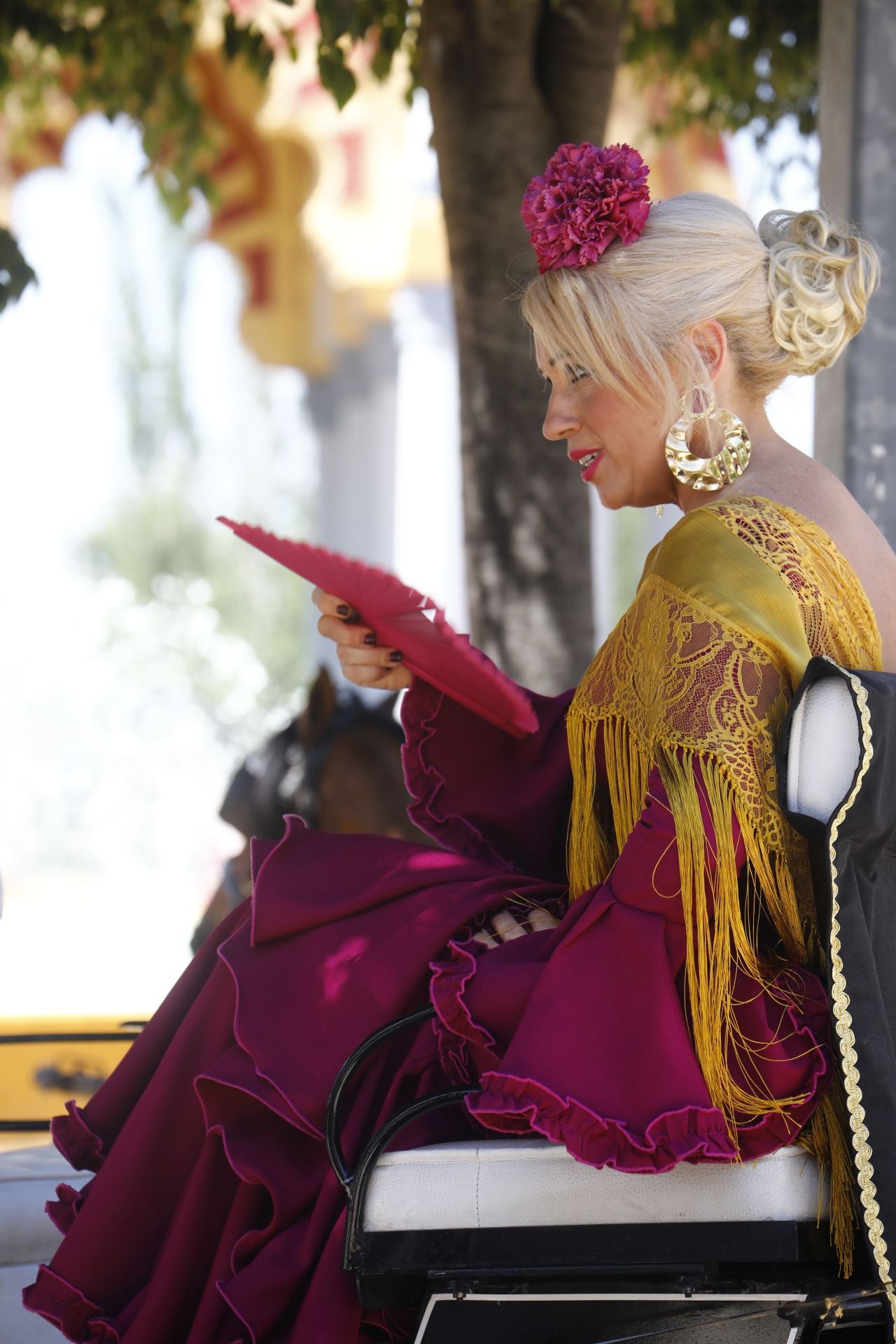 El brillante ambiente del miércoles de Feria en Córdoba, en imágenes