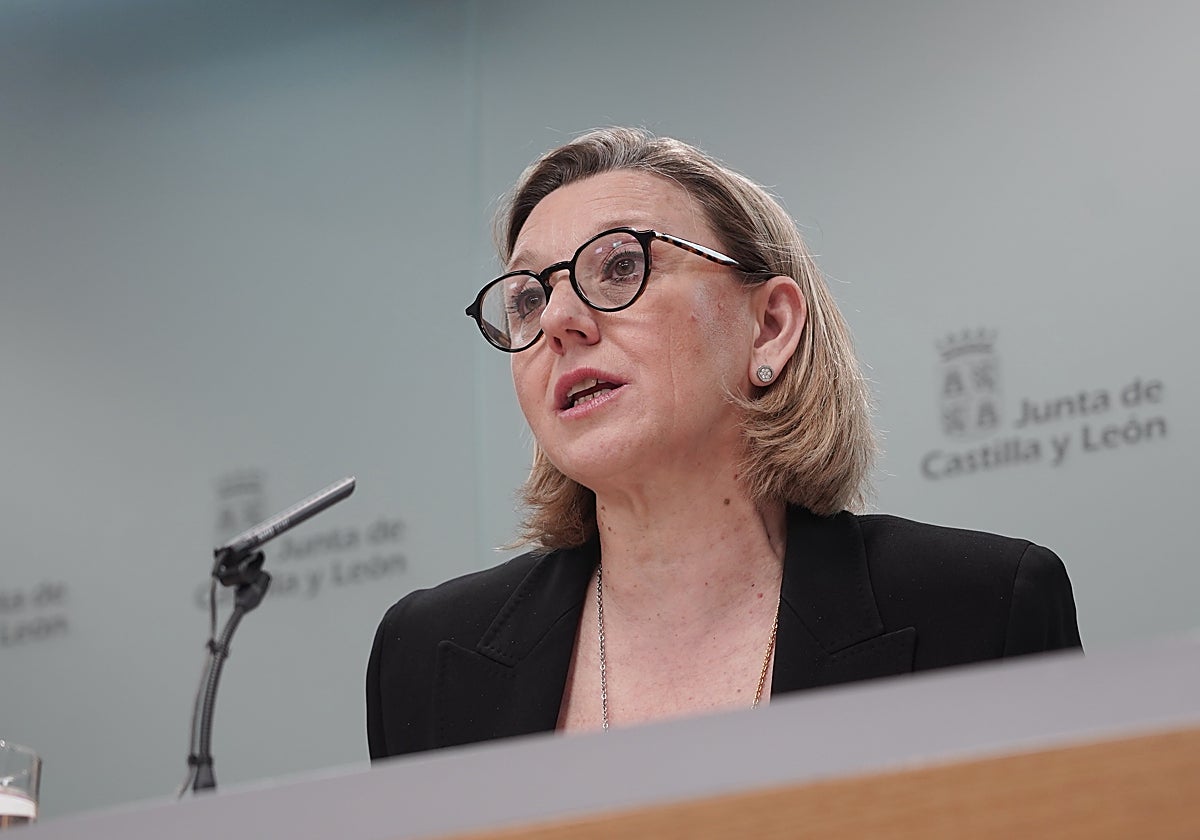 La consejera de Familia, Isabel Blanco