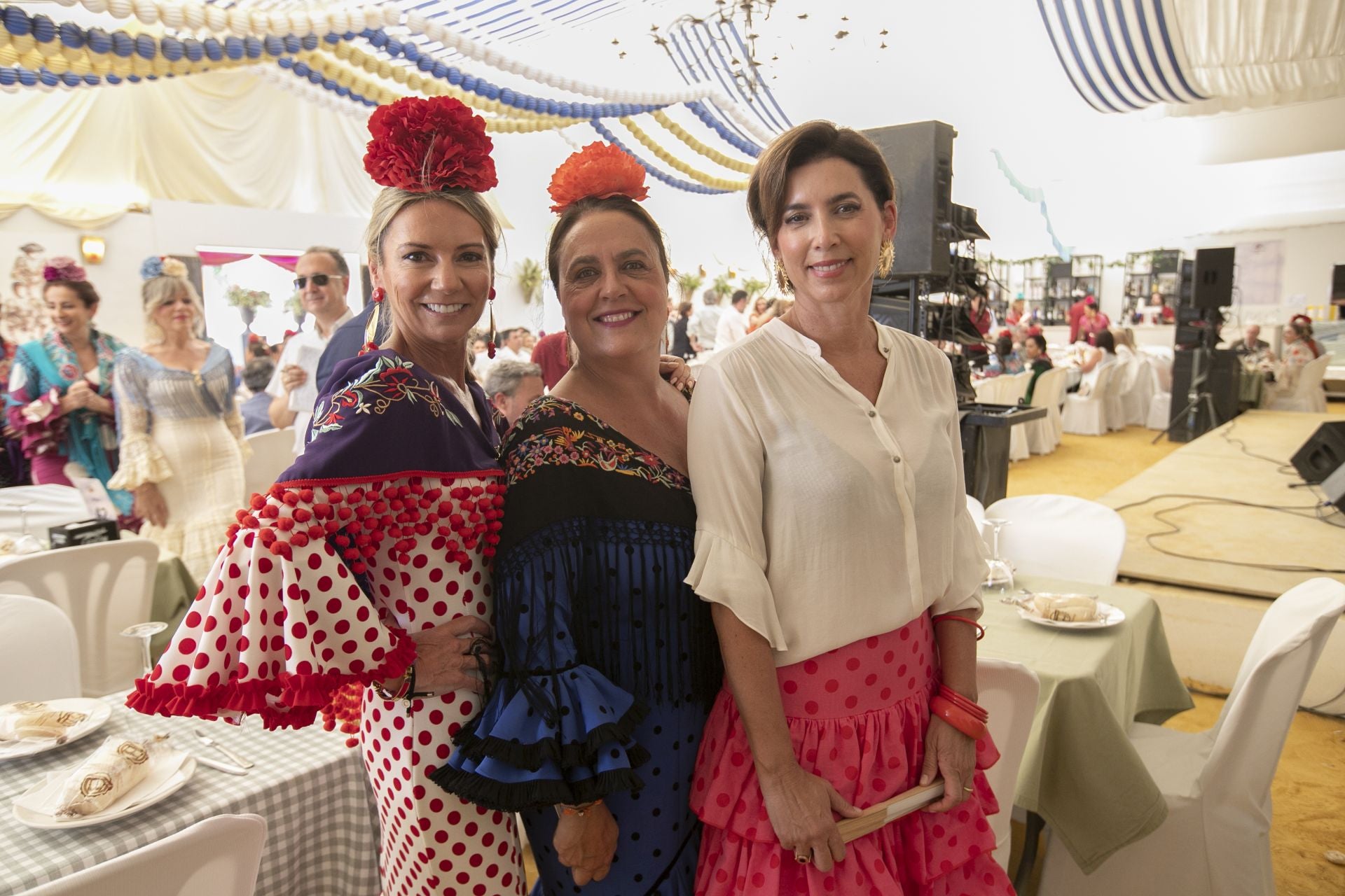Las mejores imágenes del ambiente en las casetas el miércoles de la Feria de Córdoba