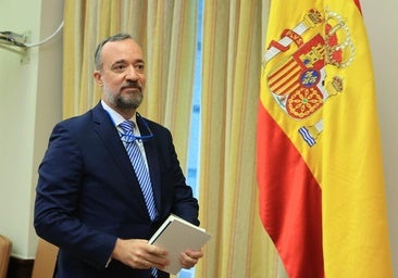 El exsecretario de Estado de Seguridad, Francisco Martínez, comparece en el Congreso el año pasado