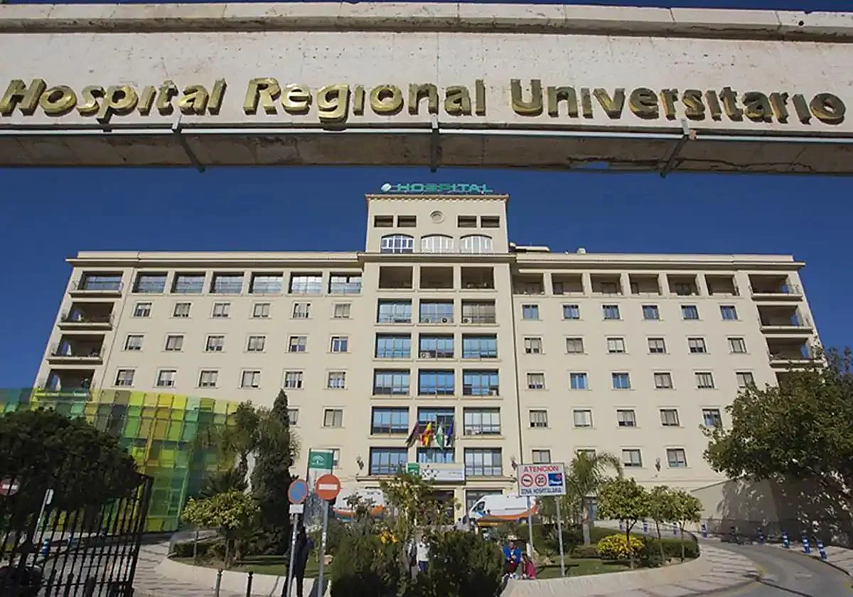 Imagen del hospital regional de Málaga