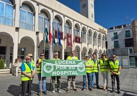 'Lucena por su Hospital' implora mediación al Defensor del Pueblo ante lo que cree un «abandono» de la Junta de Andalucía