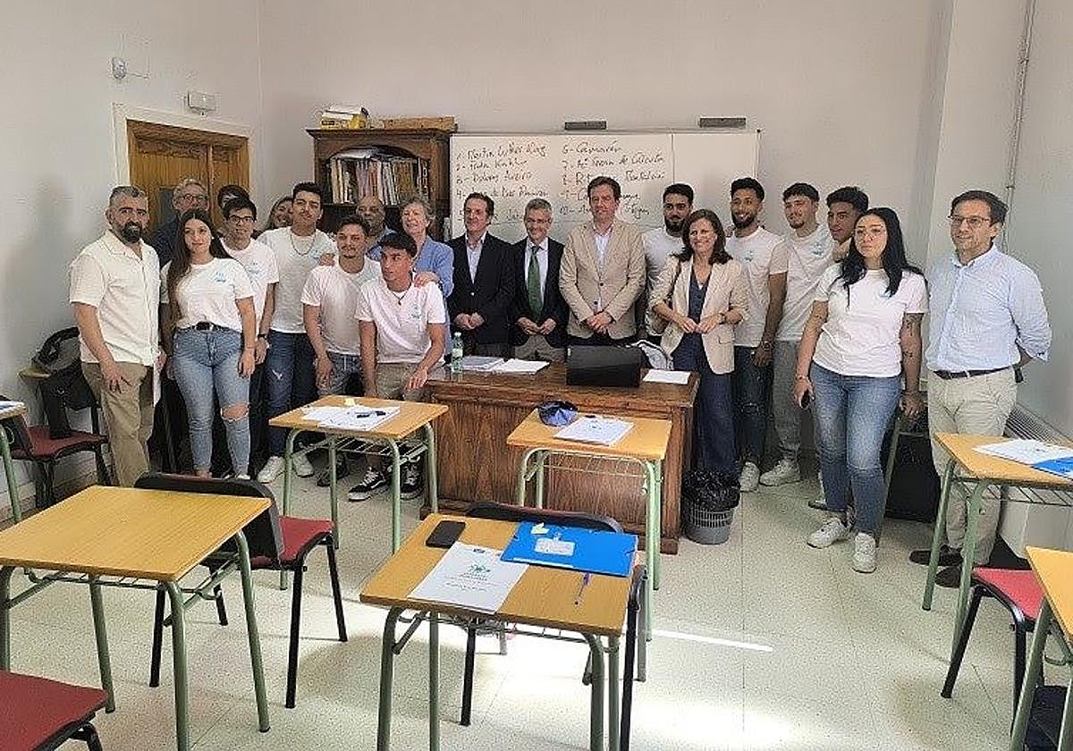 Participantes en la iniciativa 'Aprender trabajando'