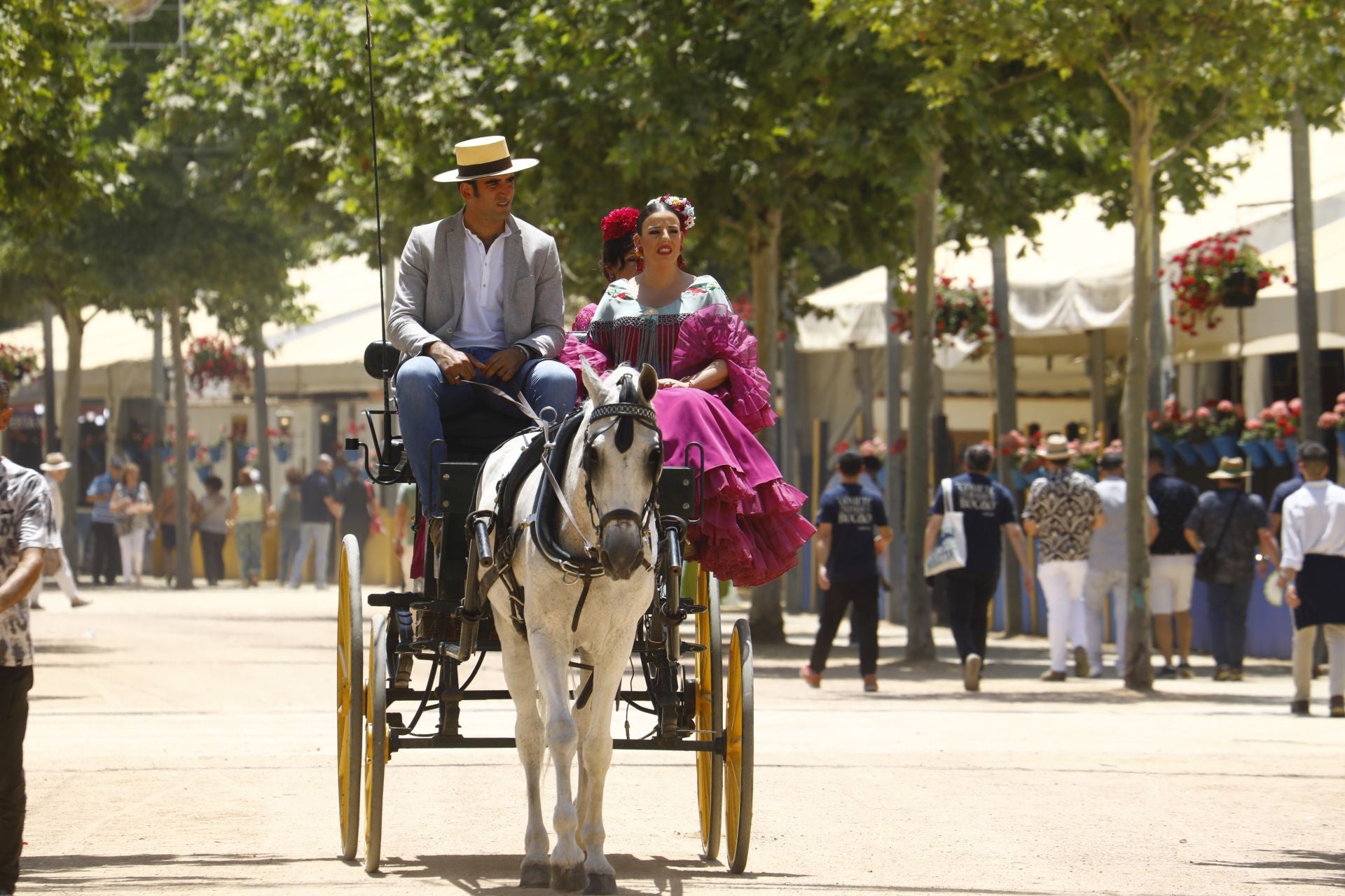 El ambiente del Jueves de Feria en Córdoba, en imágenes