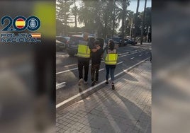 Detienen a un hombre sin hogar por intentar matar a otro al quemar su chabola en Valencia