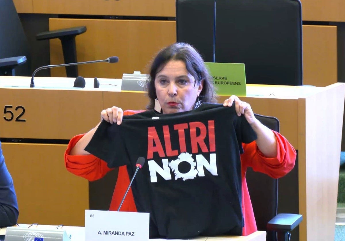 La eurodiputada del BNG, Ana Miranda, en una imagen de archivo