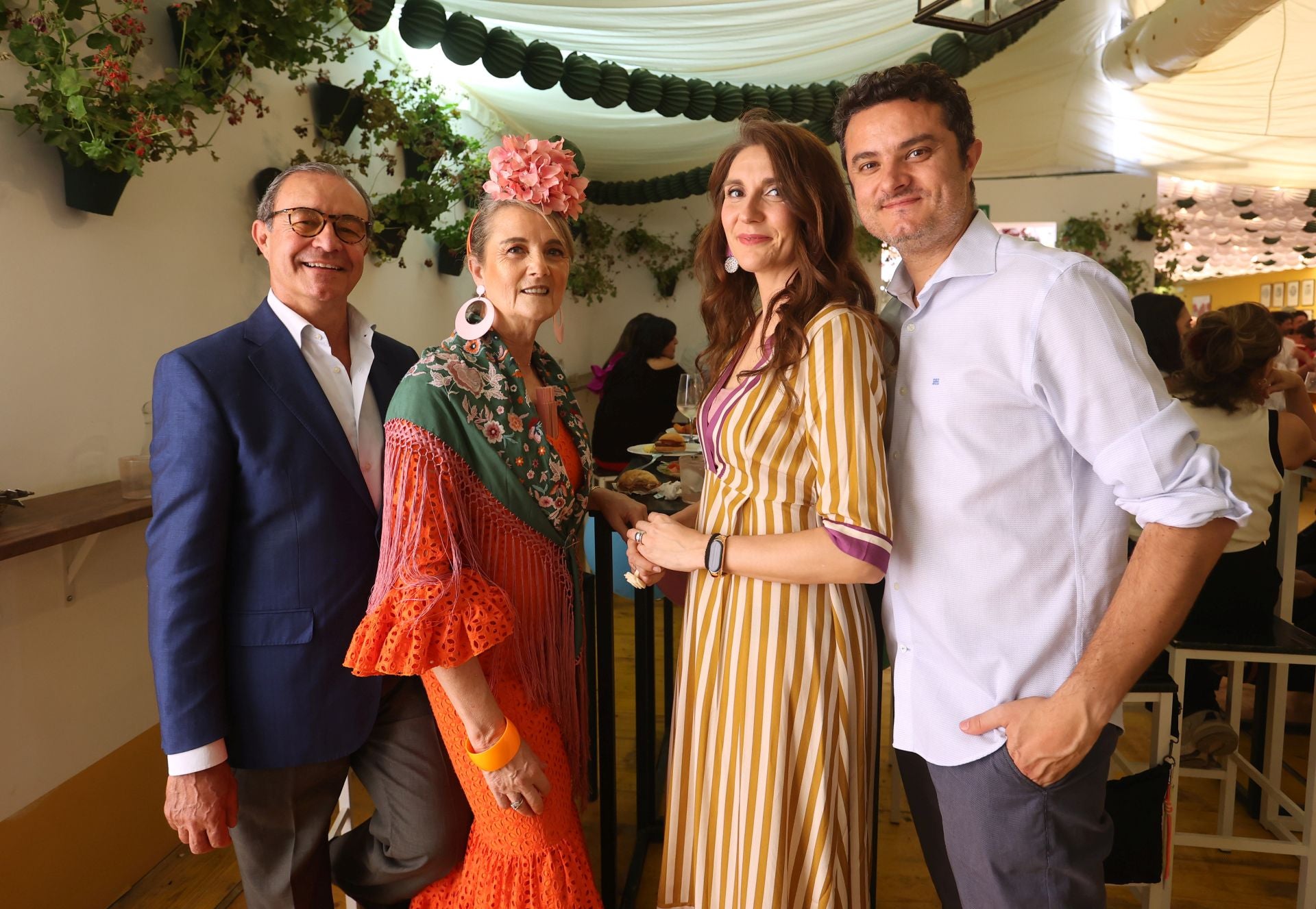 El animado ambiente de las casetas el último sábado de la Feria, en imágenes