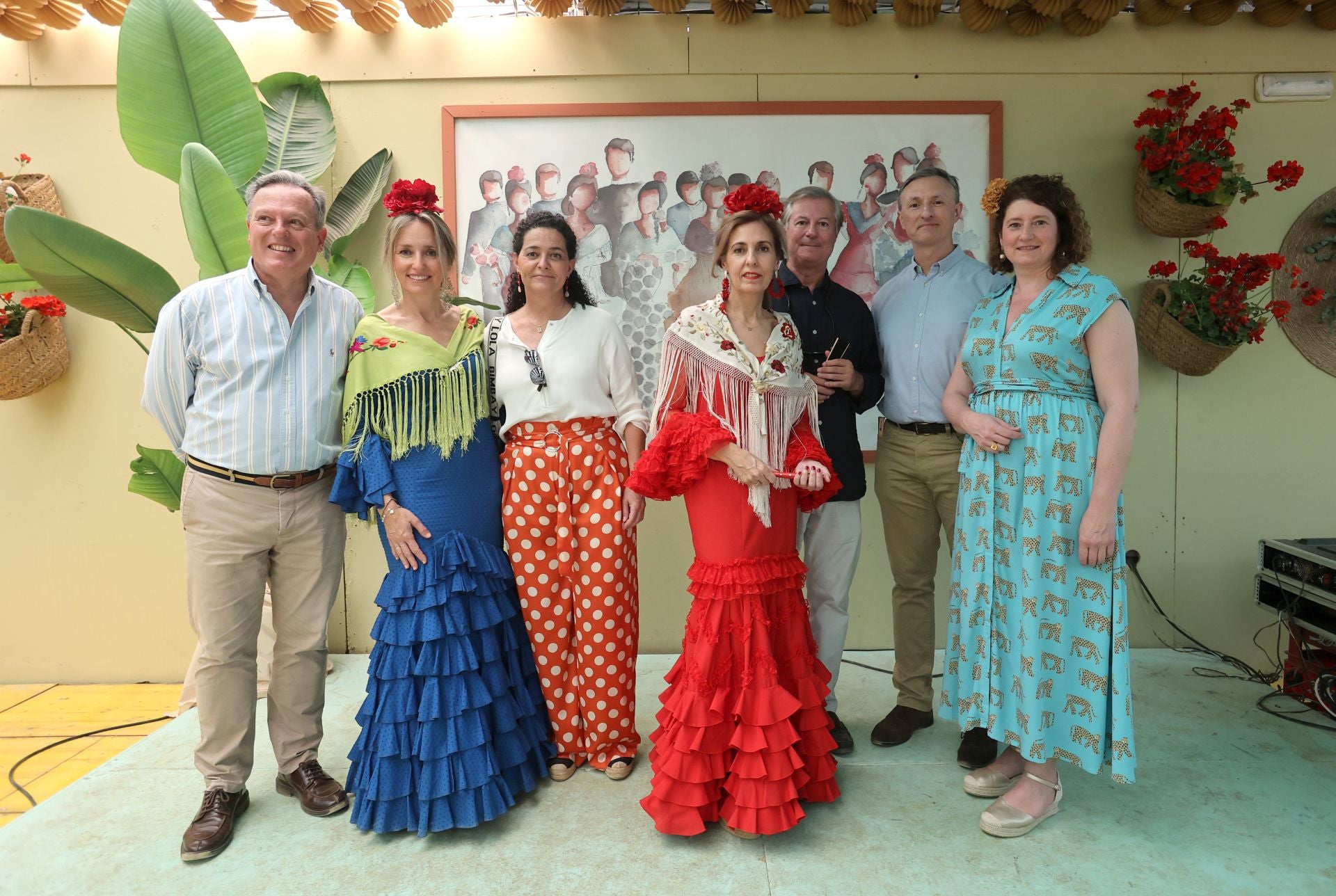 El animado ambiente de las casetas el último sábado de la Feria, en imágenes