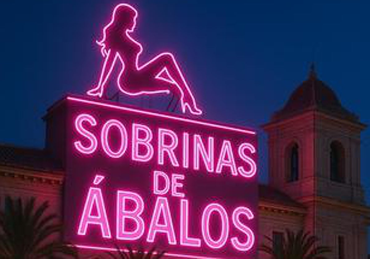 Imagen del rótulo luminoso propuesto en los presupuestos participativos