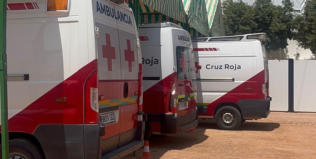 Heridas, traumatismos e intoxicaciones, entre las principales incidencias atendidas por Cruz Roja en la Feria de Córdoba