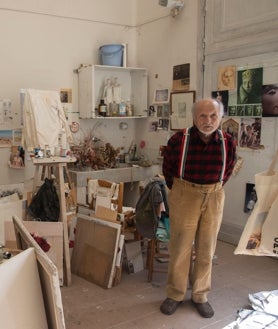 Imagen secundaria 2 - Las estancias del creador: en su dormitorio o su sala de pinturas