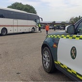 Imagen de archivo de un control de la Guardia Civil