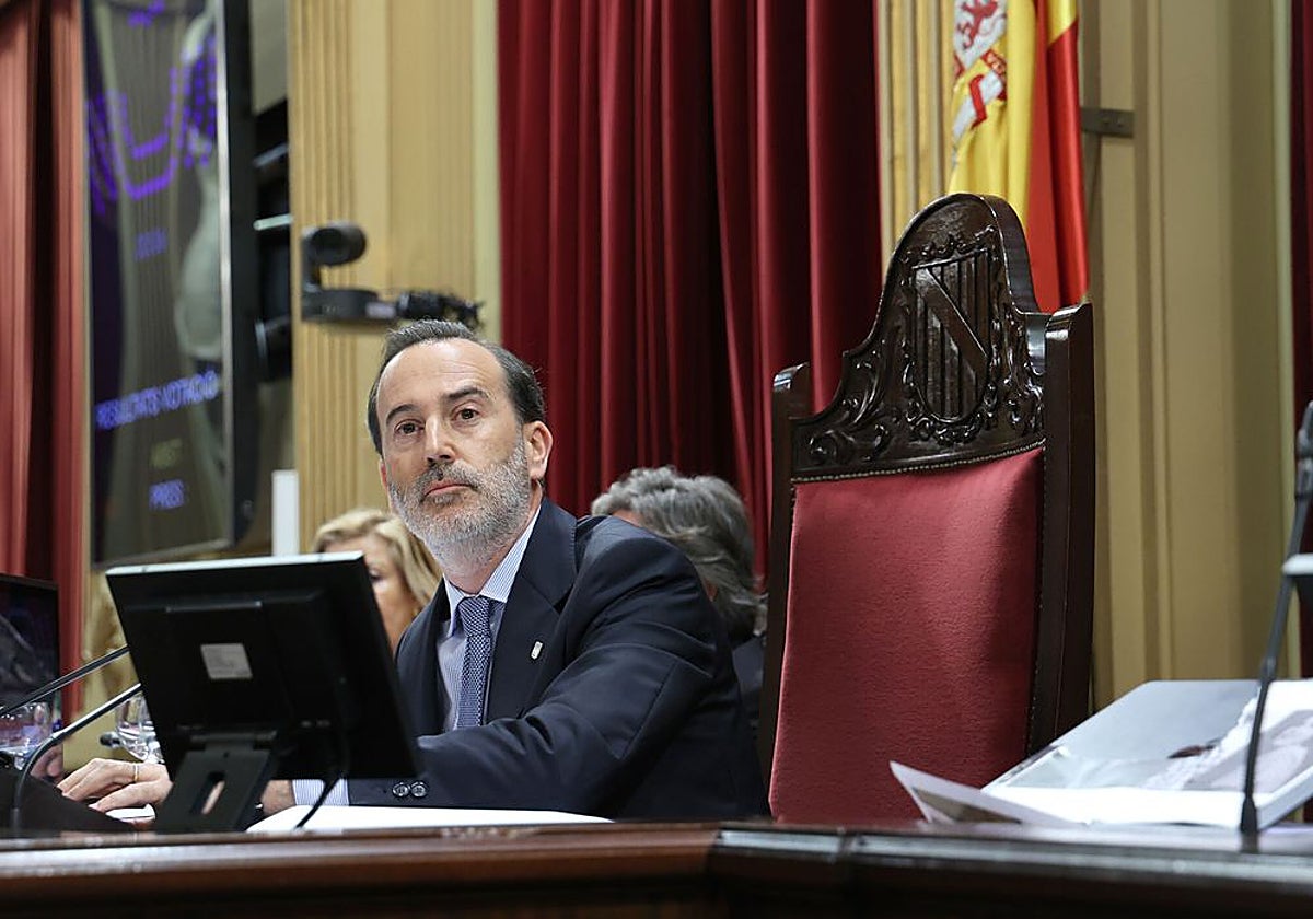 El presidente del Parlamento balear, Gabriel Le Senne.