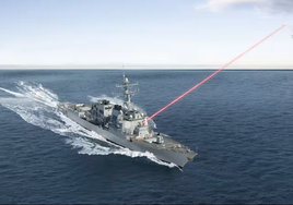 España construirá junto a Italia un arma láser capaz de derribar drones y misiles