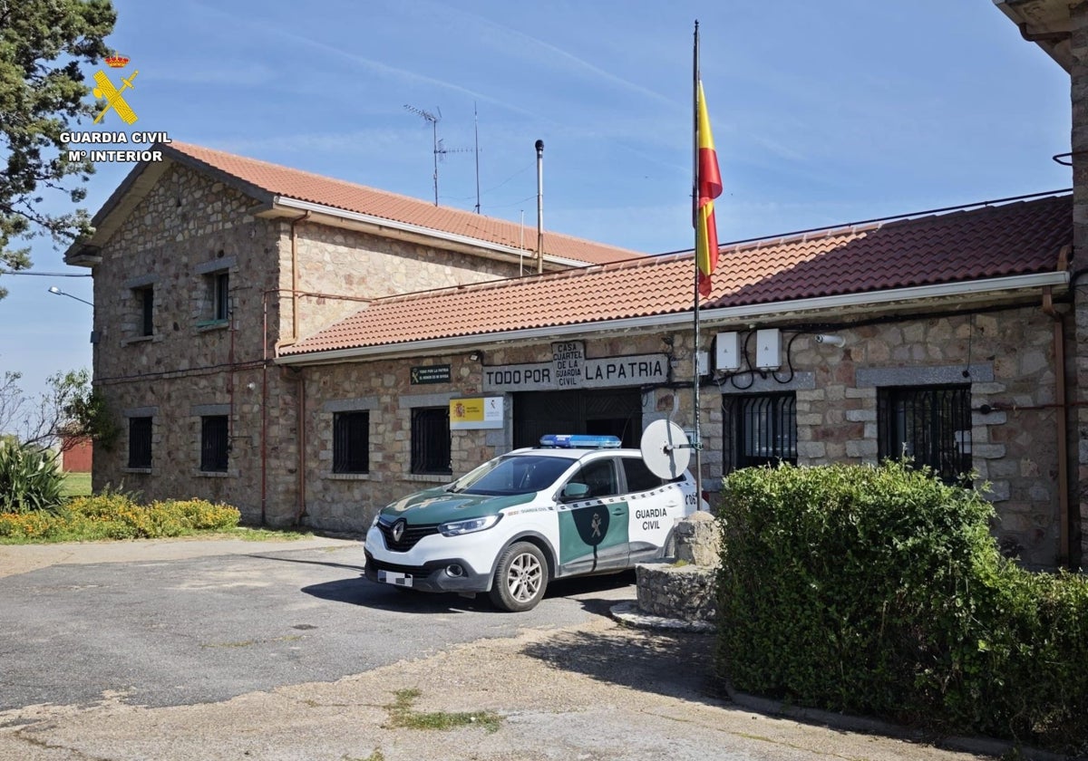 Casa cuartel de la Guardia Civil en Turégano (Segovia)
