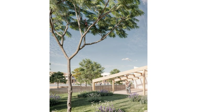 Instalaciones del colegio de Paiporta concebido por Aeco