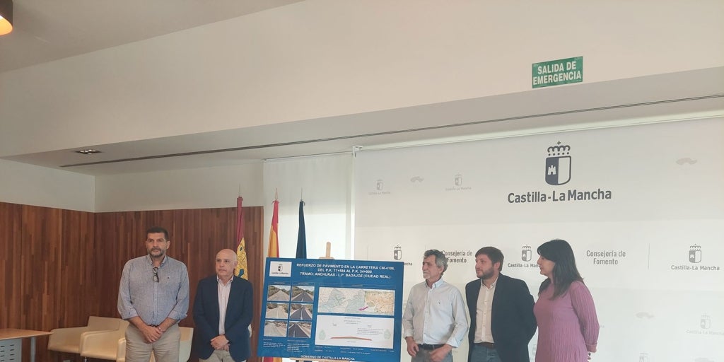 La Junta invertirá más de 1,7 millones en el arreglo de la carretera de Anchuras, una «reivindicación histórica»
