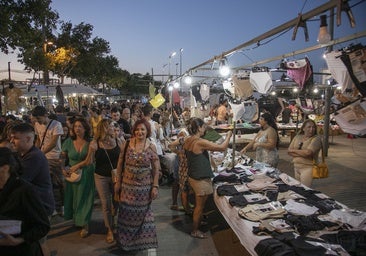 El mercadillo del Arenal tendrá que trasladarse hasta mediados de julio por el festival Córdoba Live