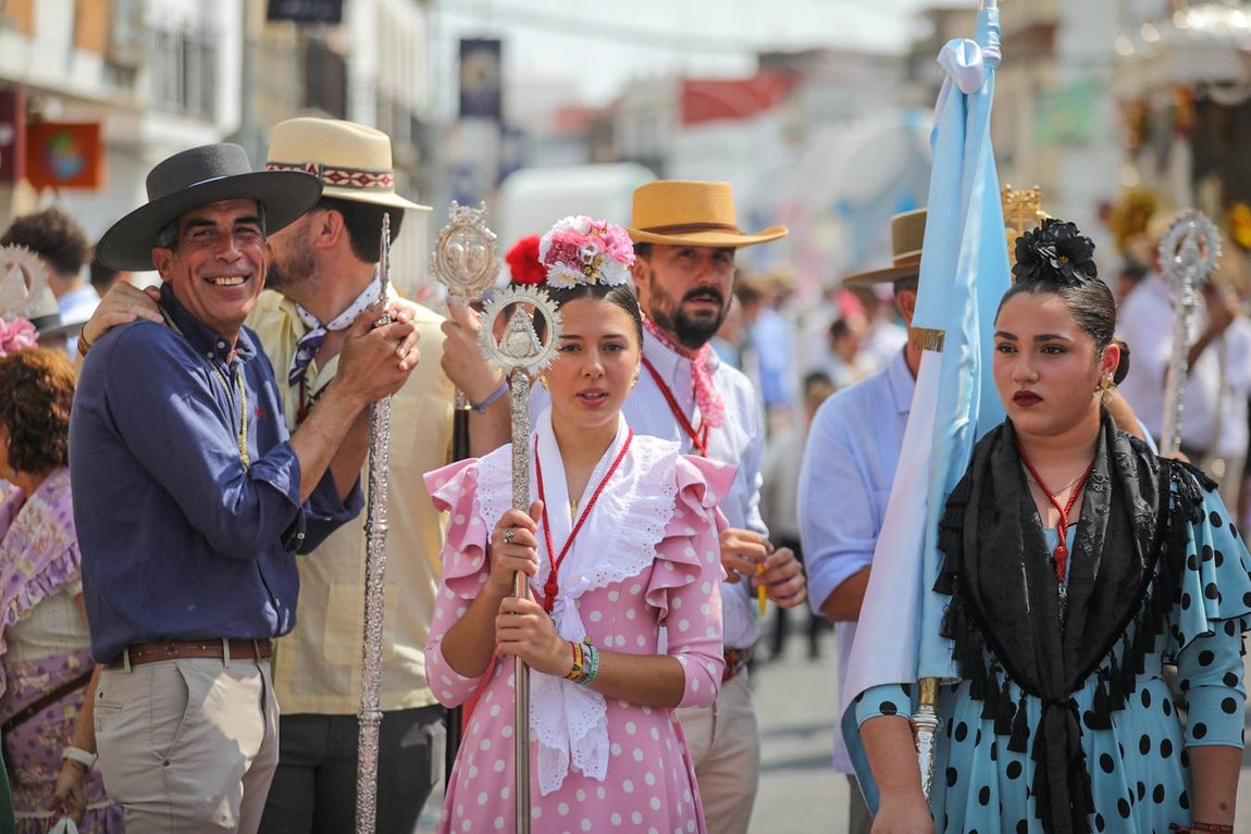Salida de la hermandad del Rocío de Coria del Río