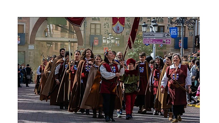 Figurantes que participarán en la recreación en Jaén
