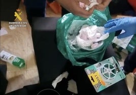 La Guardia Civil desmantela un narcopiso en Yuncos (Toledo) y detiene a cuatro personas
