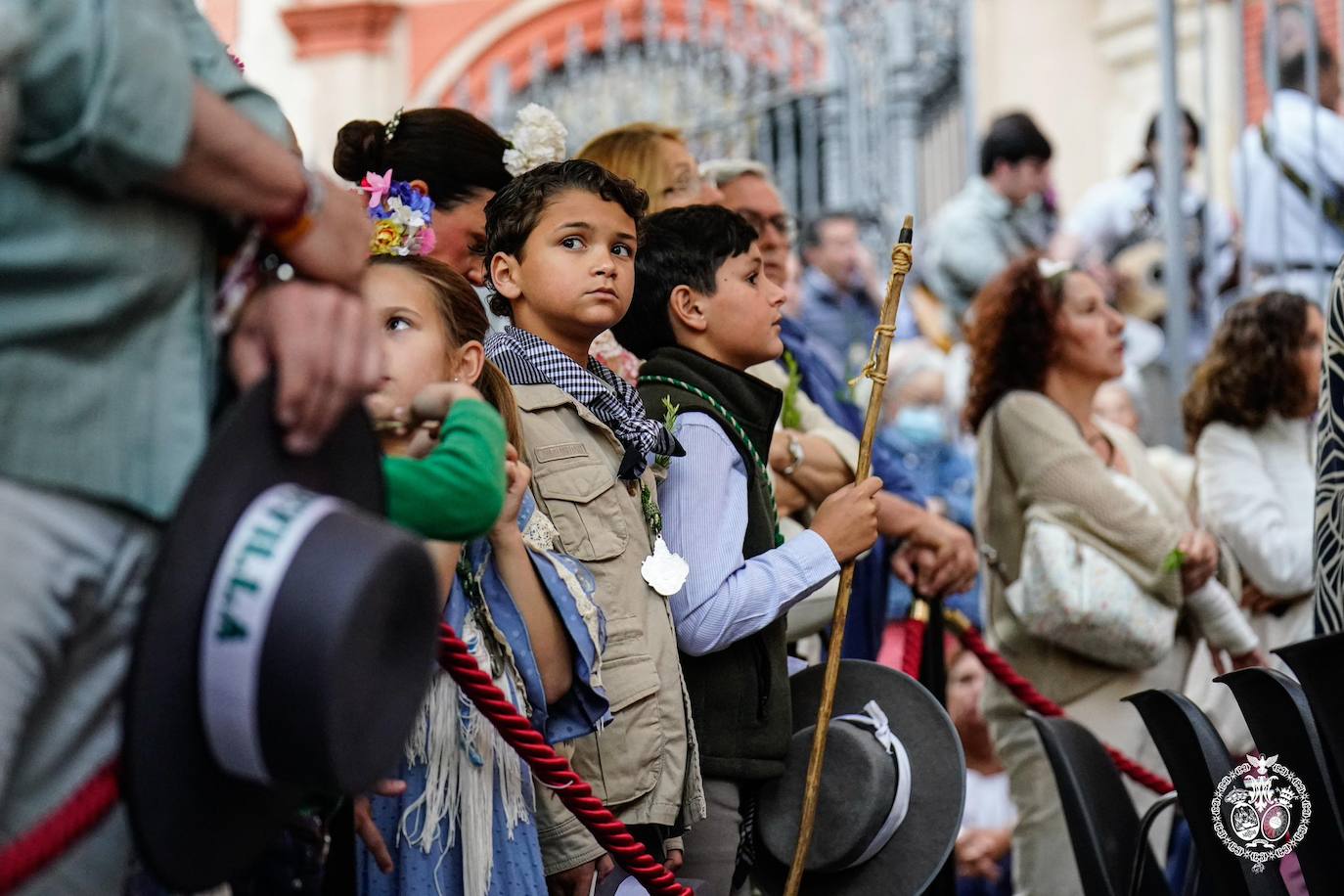 Misa de Romeros de la hermandad del Rocío de Sevilla