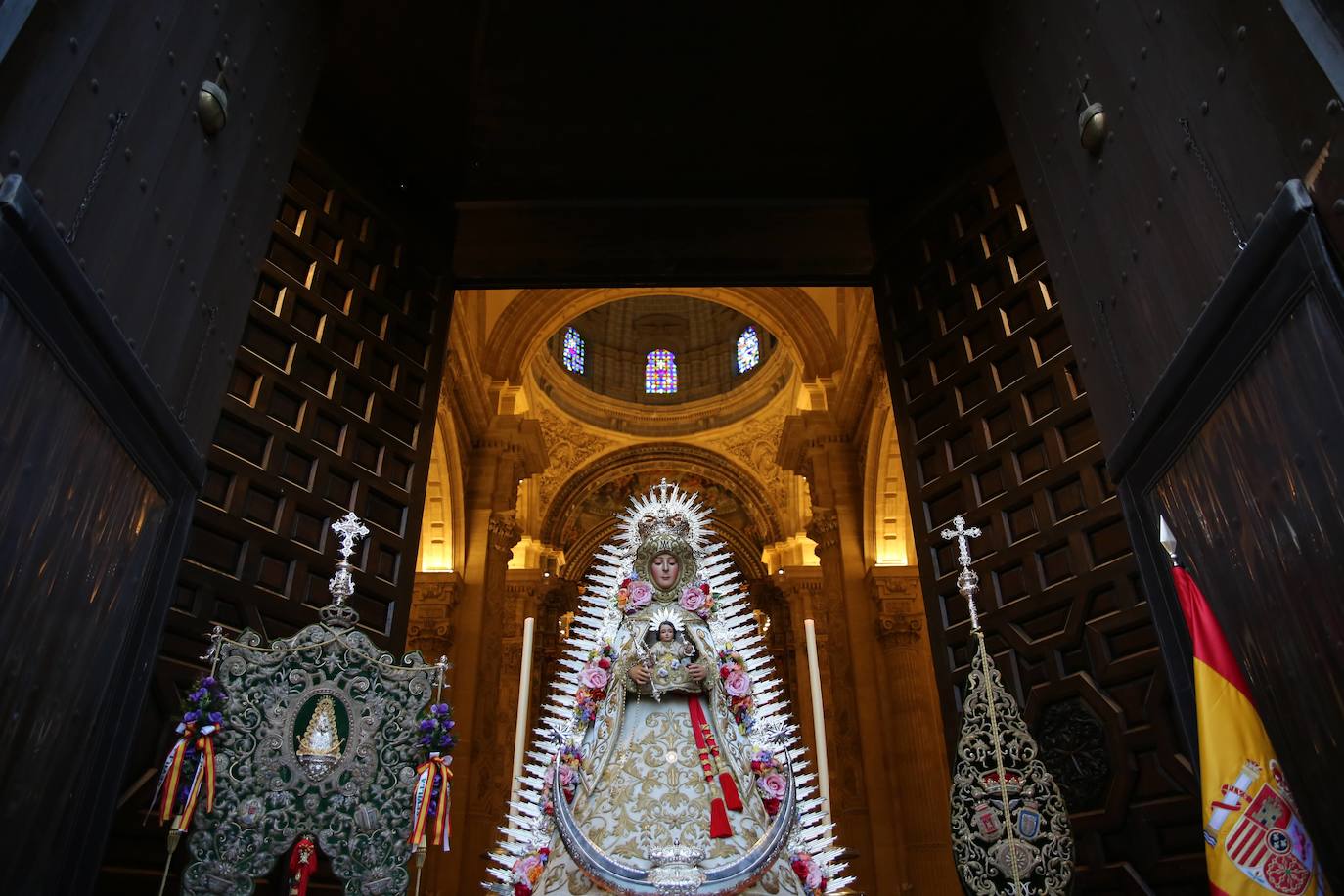 Misa de Romeros de la hermandad del Rocío de Sevilla