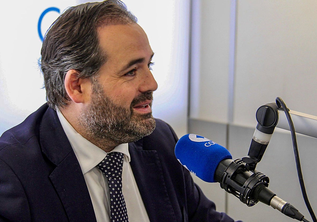 Paco Núñez durante su entrevista en la COPE