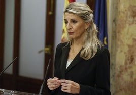 Yolanda Díaz pide explicaciones al PSOE sobre Leire Díez aunque evita pedir la comparecencia de Sánchez