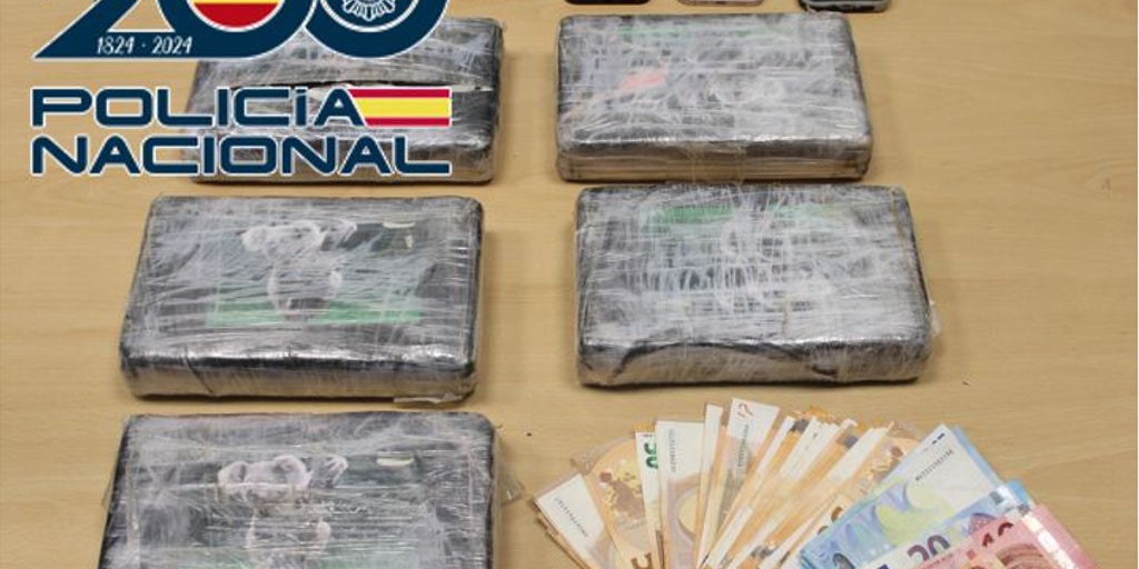 Dos detenidos con seis kilos de cocaína en el distrito norte de granada, más conocido por la marihuana