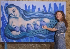 La exposición «Sirenas» de Sómnica Bernabeu se inaugura en los Pozos de Garrigós