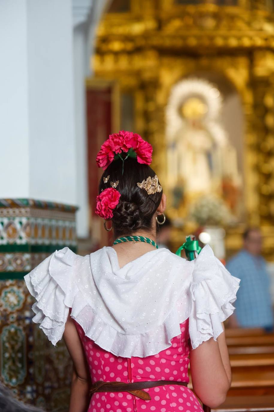 Salida de la hermandad de Pilas hacia la aldea del Rocío