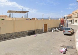 Barriada de Puente del Río en Adra donde se han sucedido esta semana los altercados