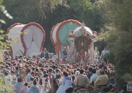 75 años de camino, 75 años cruzando el vado de Quema con la hermandad de Sevilla