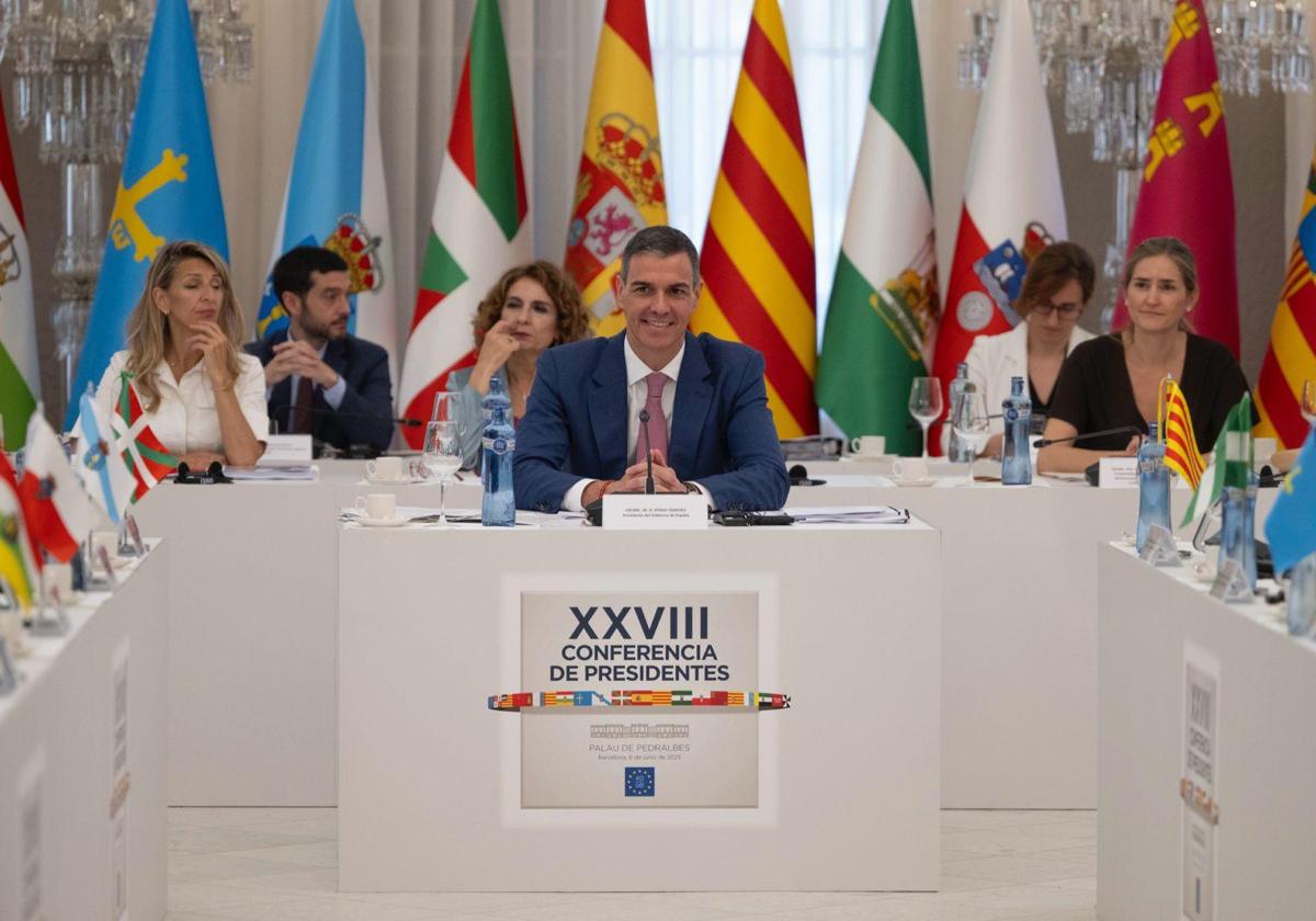 Sánchez preside la Conferencia de Presidentes