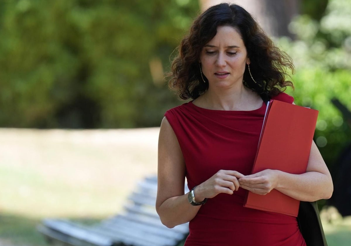 Isabel Díaz Ayuso, tras la Conferencia de Presidentes en Barcelona