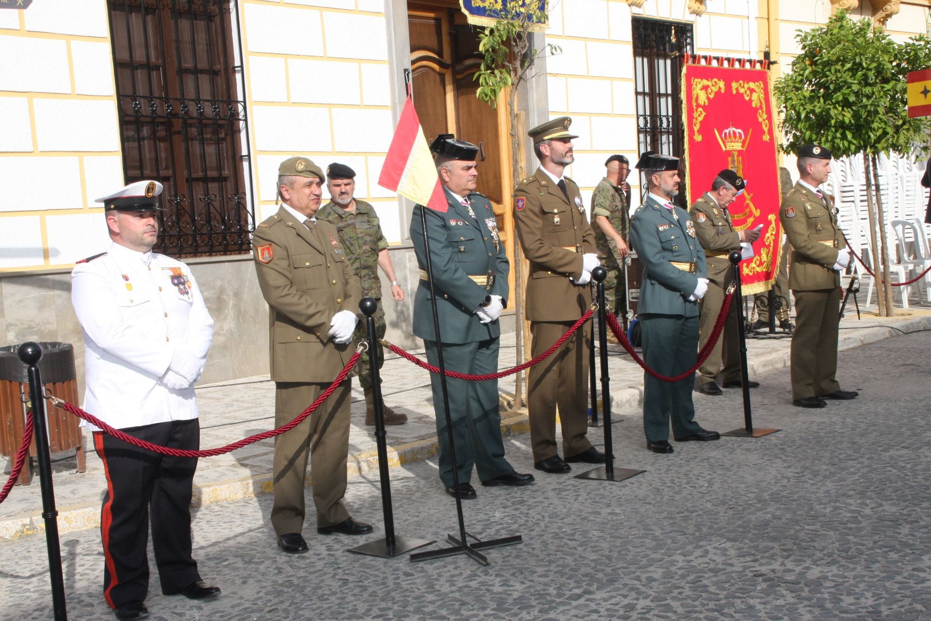 La emotiva jura de la bandera de España en Priego de Córdoba, en imágenes
