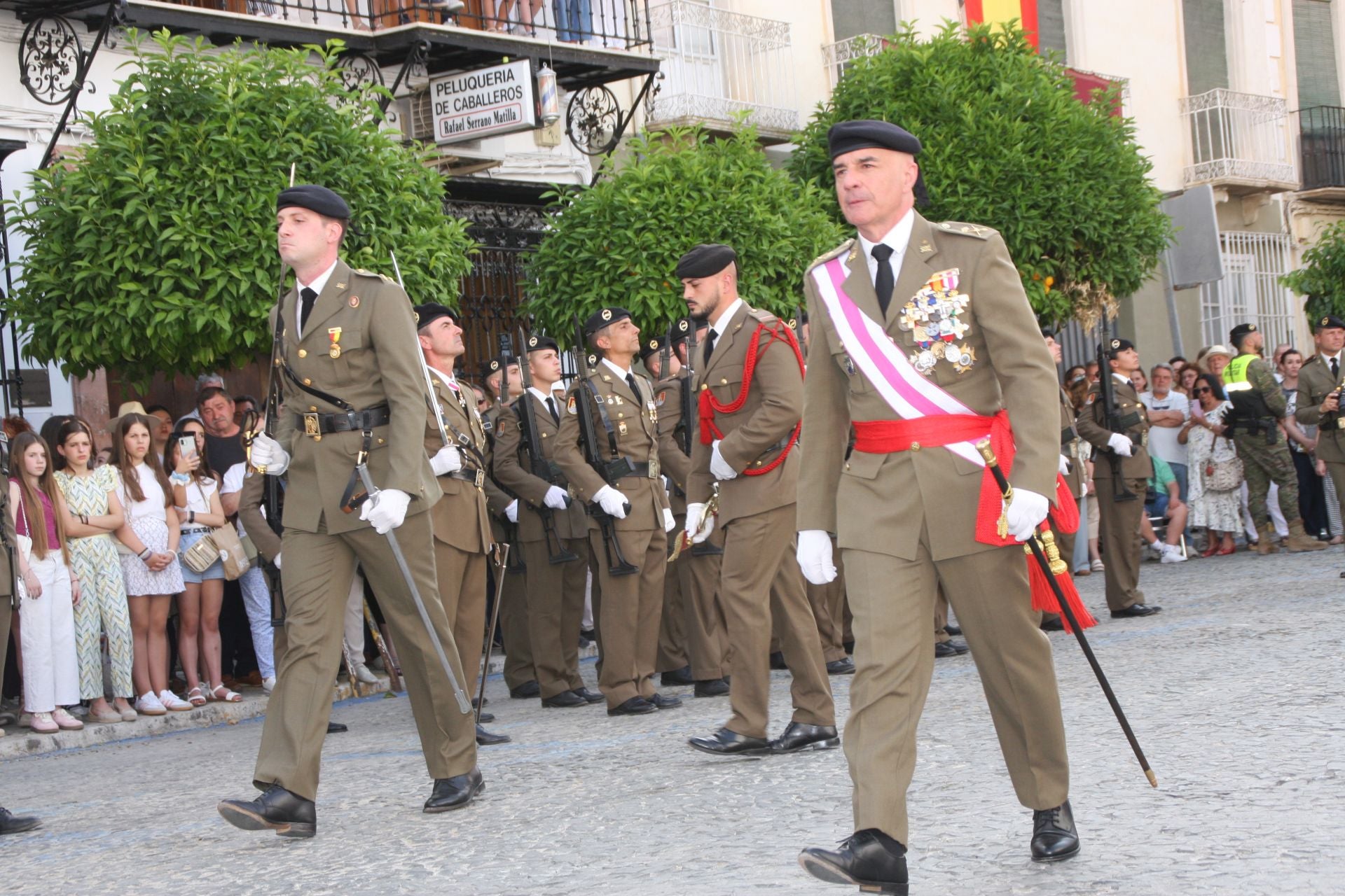 La emotiva jura de la bandera de España en Priego de Córdoba, en imágenes