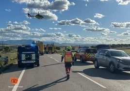 Dos personas fallecidas y tres heridas en Burguillos de Toledo tras salirse de la N-401 el turismo en el que viajaban