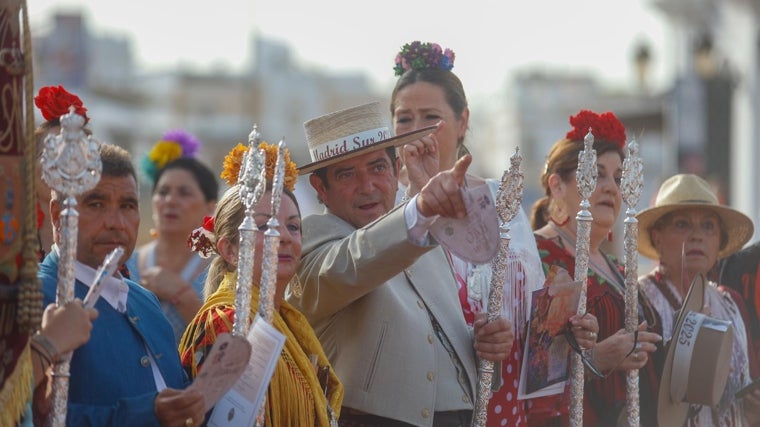 Romeros presentes en el pontifical de Pentecostés