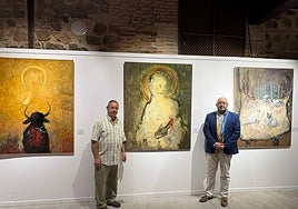 El 'inédito' arte de Romeral se instala en el Centro Cultural San Clemente de Toledo