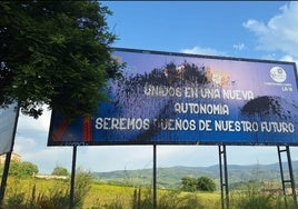 Denuncian ante la Policía «ataques» vandálicos a vallas leonesistas