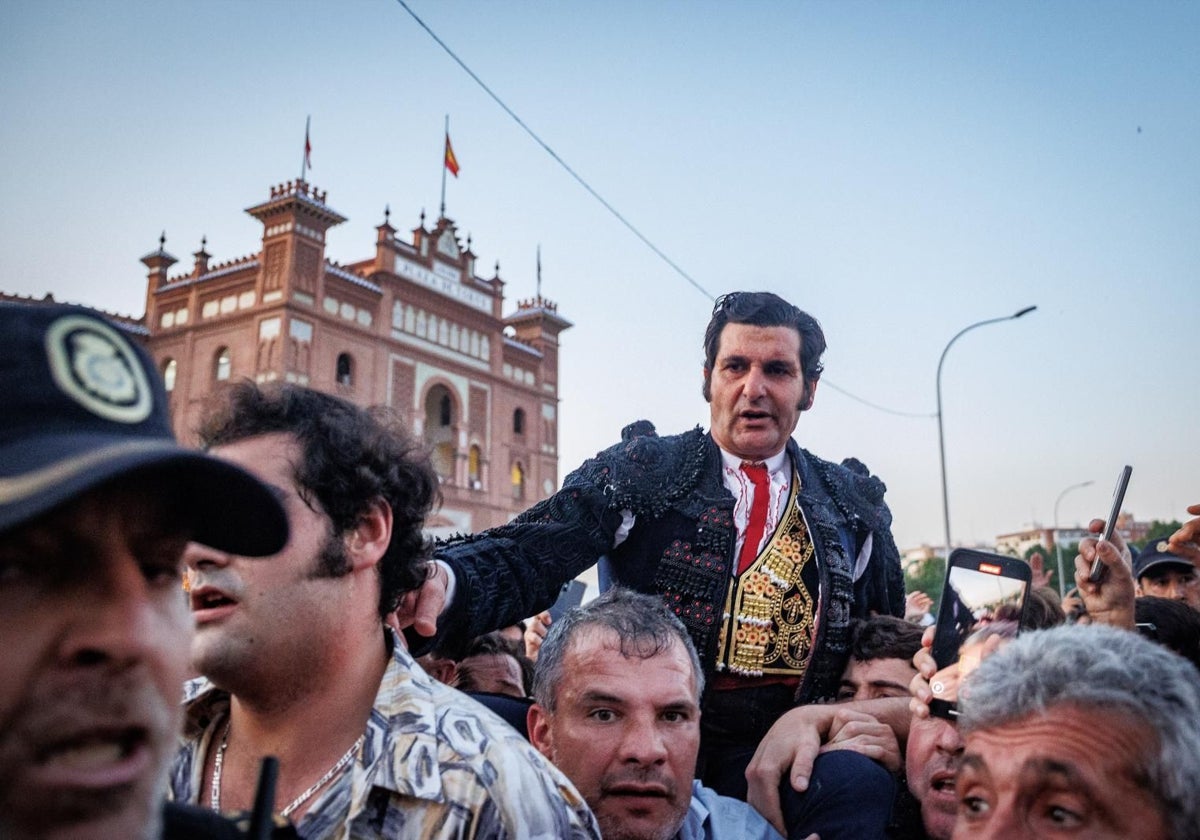 Morante y su puerta grande en Las Ventas