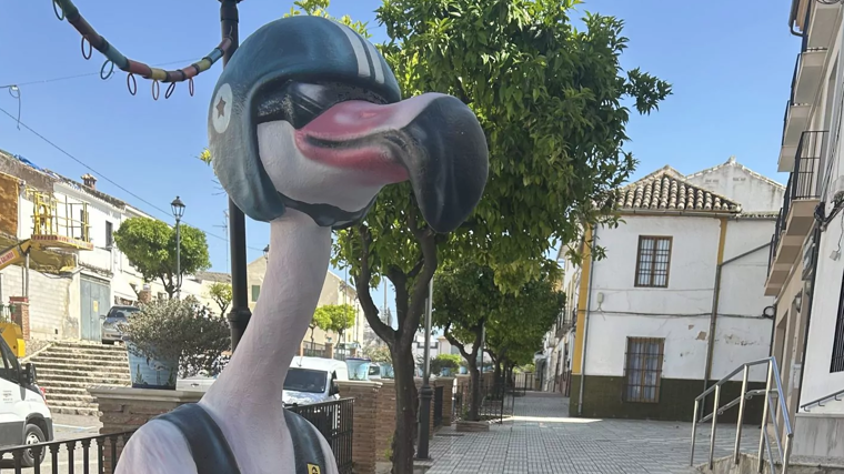 Imagen del flamenco motorista