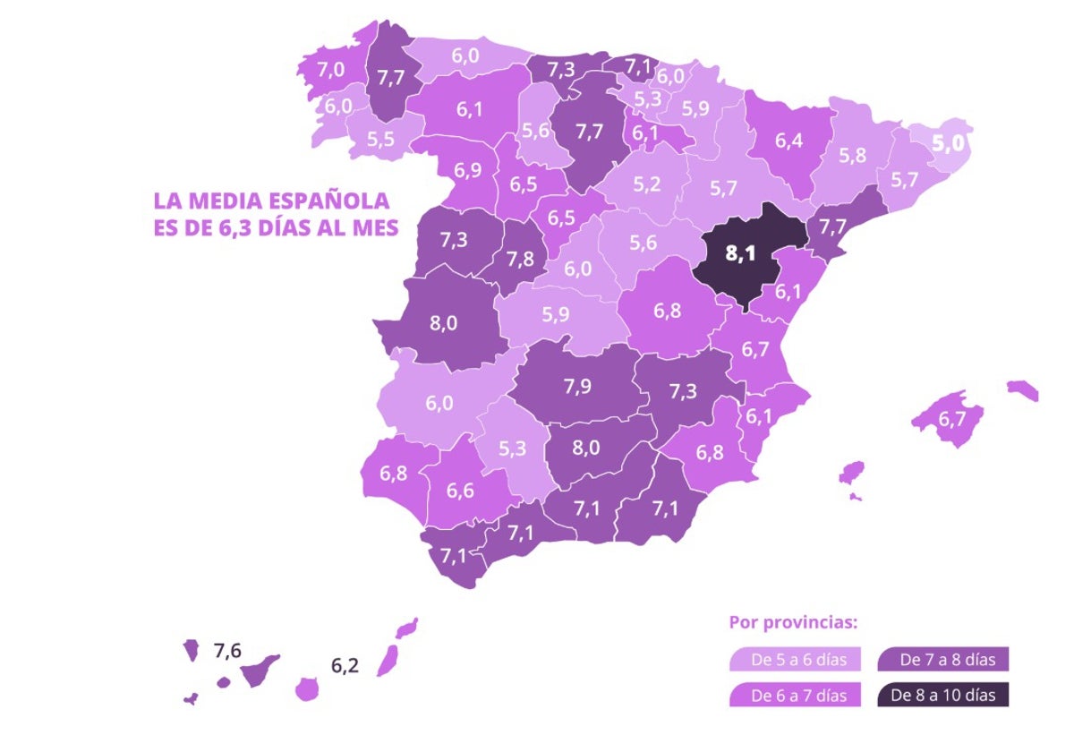 Mapa hábitos sexuales