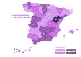 La provincia más fiel de Andalucía es la que más sexo practica, según un informe: ¿Cuál es y cuál es la media?