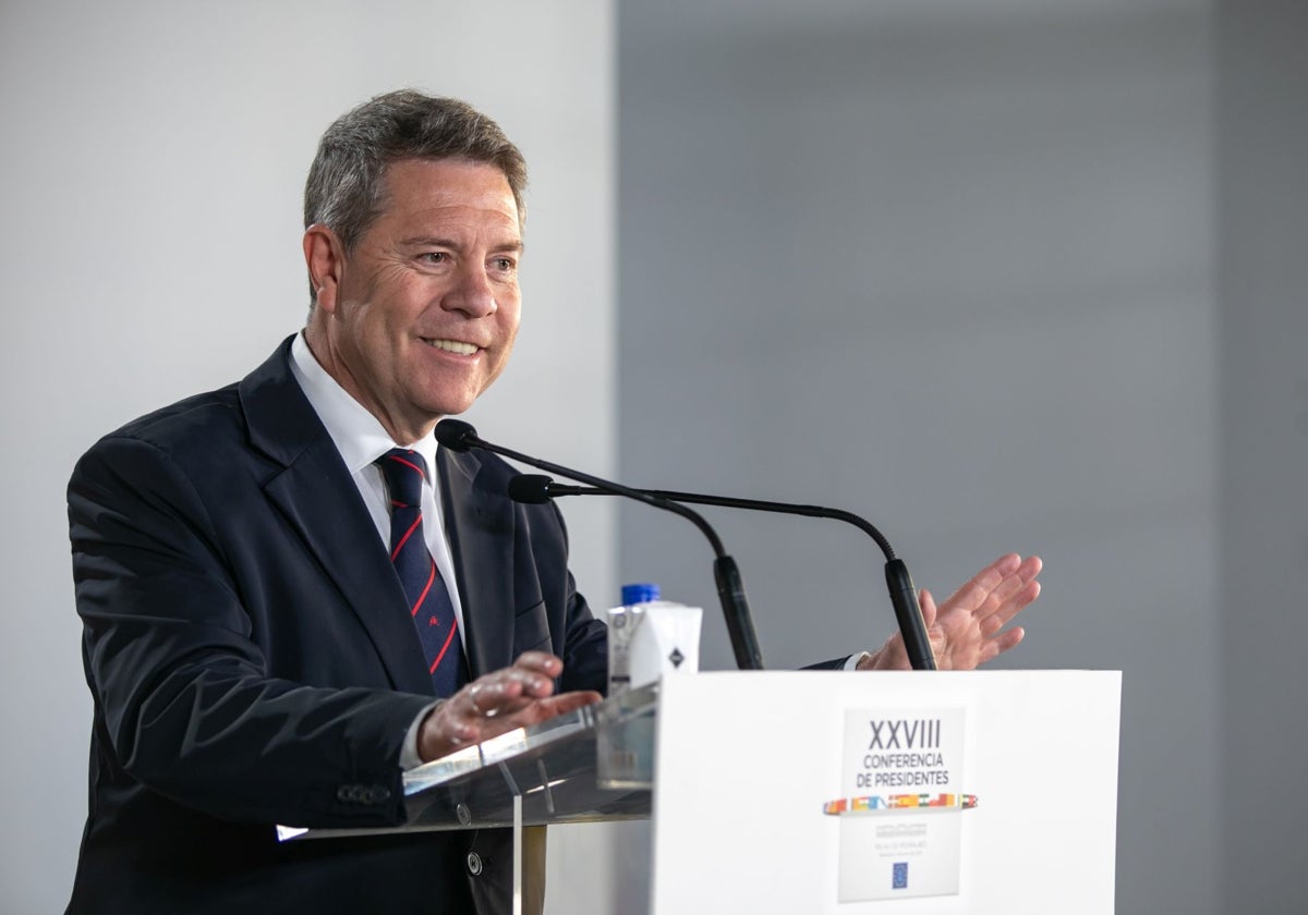 Emiliano García-Page, presidente de Castilla-La Mancha