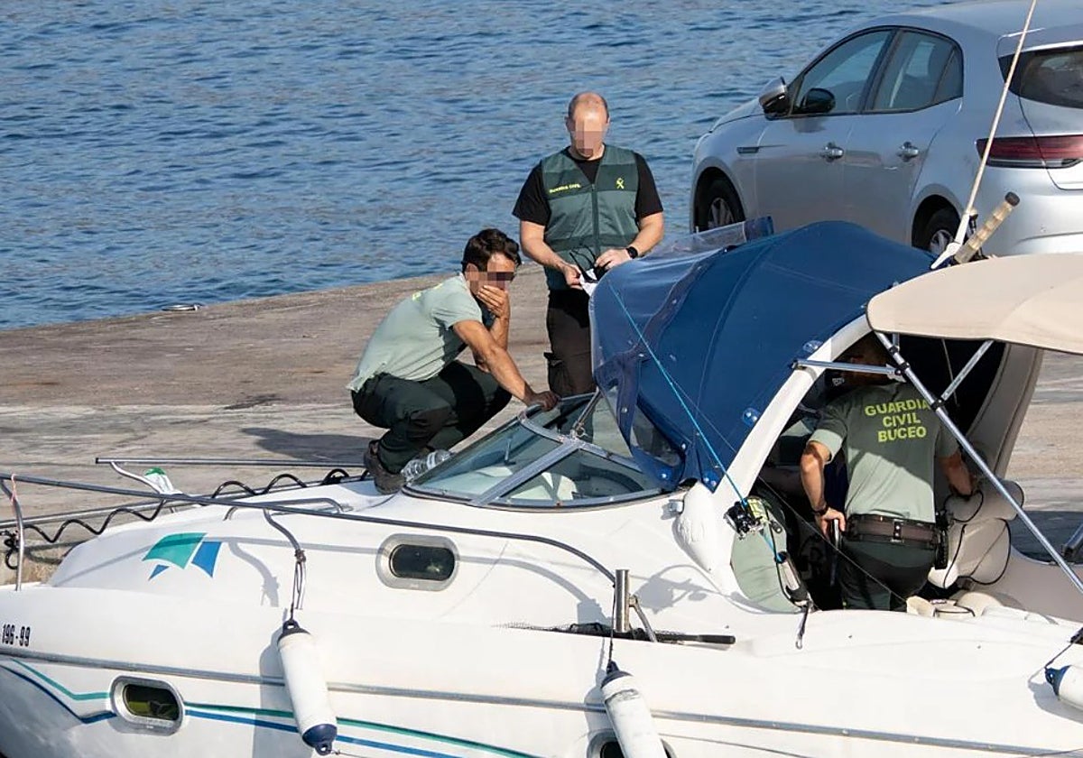 Dispositivo de GEAS y Salvamento Marítimo esta martes en Sant Elm.