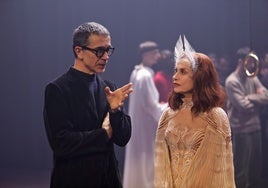 Romeo Castellucci e Isabelle Huppert